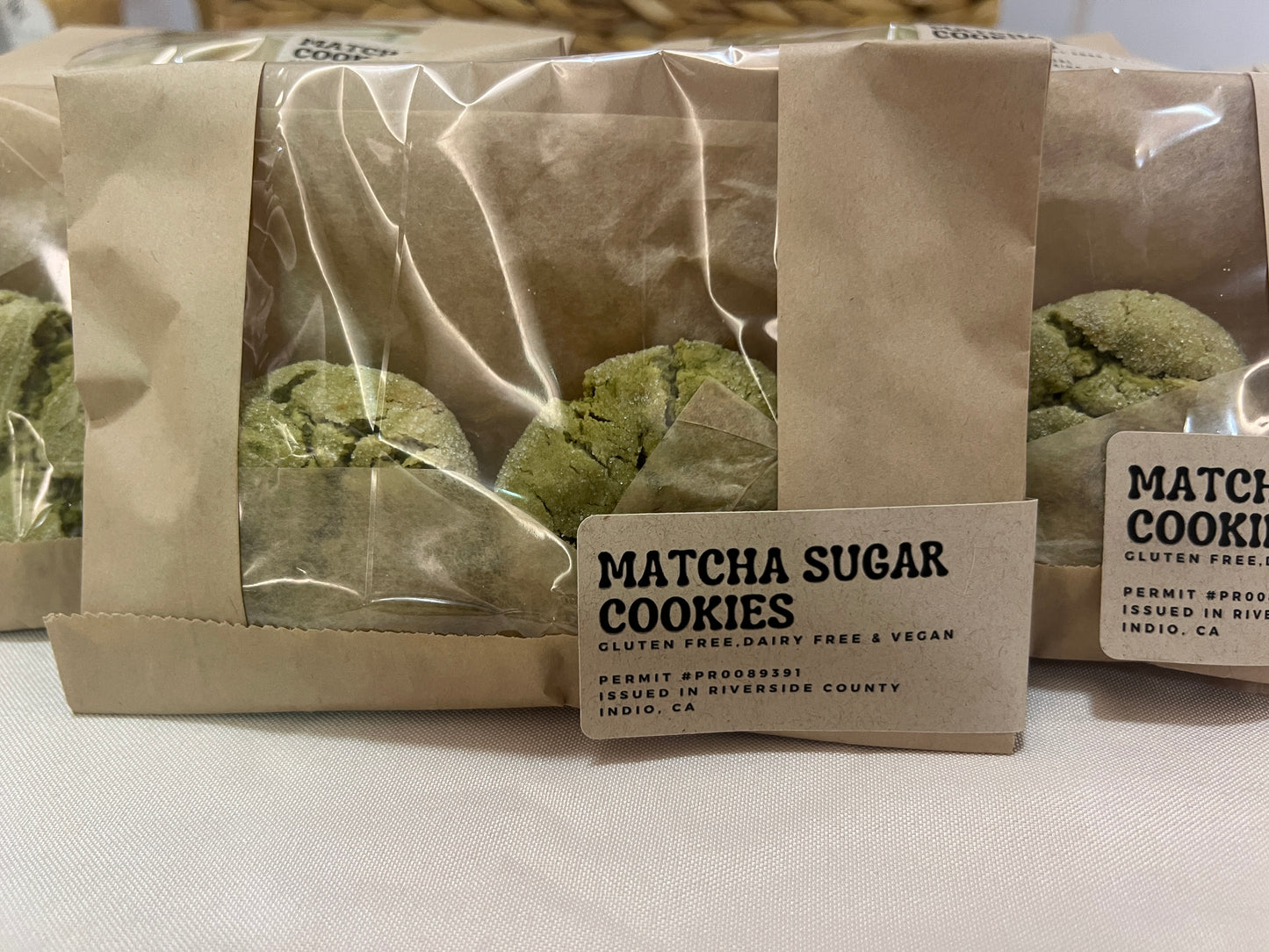 Matcha Sugar Cookie